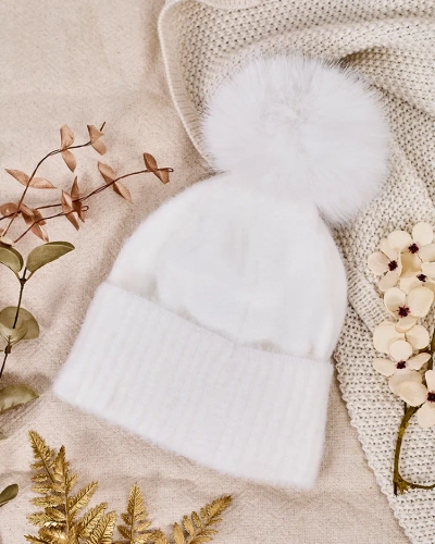 Шапка с помпоном для женщин от Royalfashion