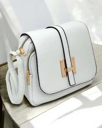 Royalfashion Universalus kvadratinis krepšys, pagamintas iš ekokožos