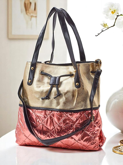 Royalfashion Большая женская сумка Golden Luxe Shopper