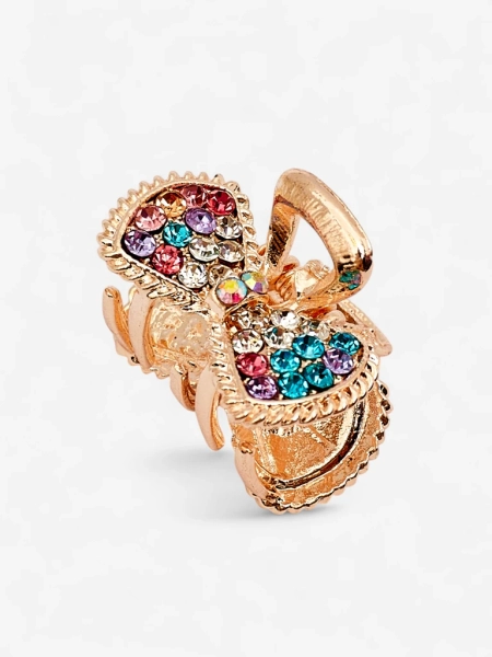 Royalfashion Plaukų segtukas su spindinčiais kalnų krištolais Sparkle Twirl