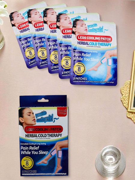 Vėsinamosios pleistrai kojoms geresniam miegui 8H (6 vnt.)