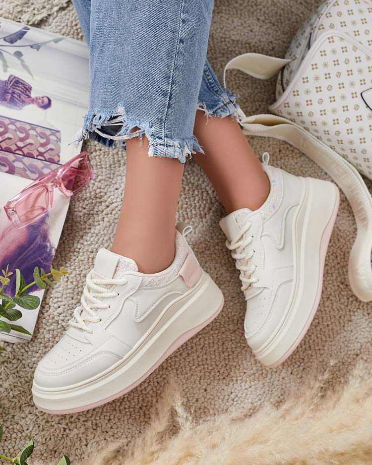 Royalfashion Спортивные женские кроссовки на платформе Lincidi