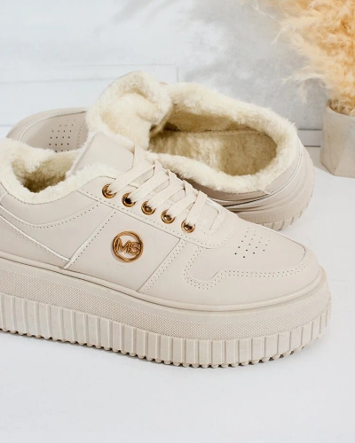 Royalfashion Утепленные женские кроссовки с мехом Rozit