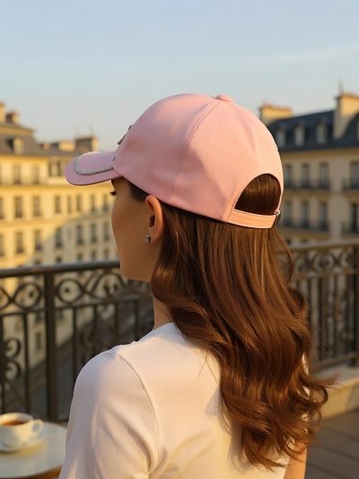Royalfashion Кепка с стразами Heart Spark