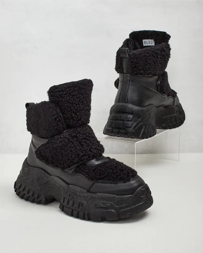 Royalfashion Женские снежные сапоги с овчиной Segulla