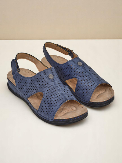 Royalfashion женские вырезные сандалии Leminni