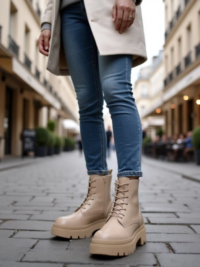 "Royalfashion" Moteriški batai su raišteliais "Bumalo"