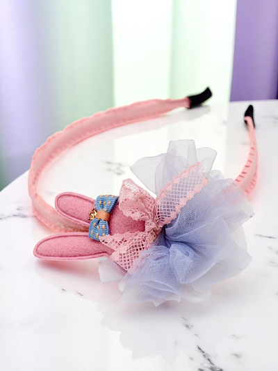 Royalfashion Vaikiška plaukų juosta su zuikučiu Bunny Joy