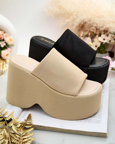 Royalfashion Женские шлепанцы на платформе