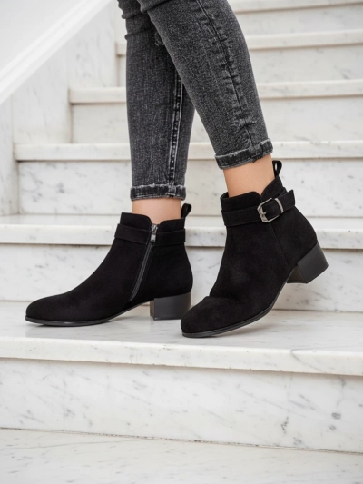 Ботинки Elegante Nero из Экокожи