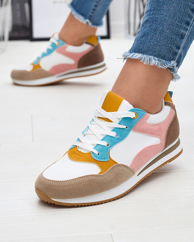 OUTLET Женские разноцветные спортивные туфли на шнуровке Semdik - Обувь
