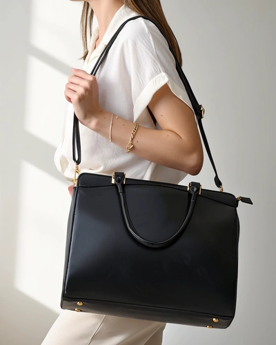 Royalfashion Elegantiška moterų didelė rankinė