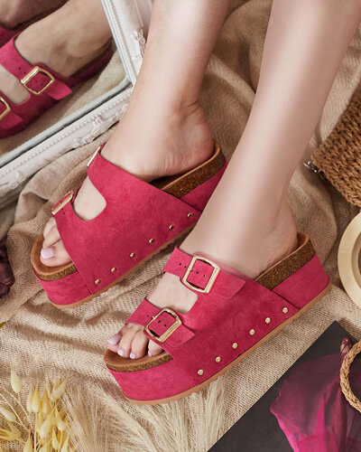 Royalfashion Moteriškos Sodass platforminės šlepetės