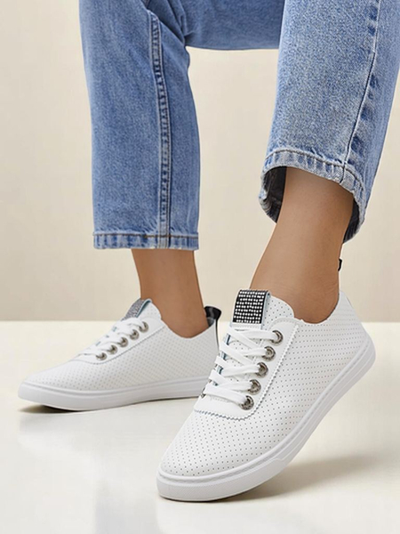 Royalfashion moteriški ekologiškos odos sportbačiai PureWalk