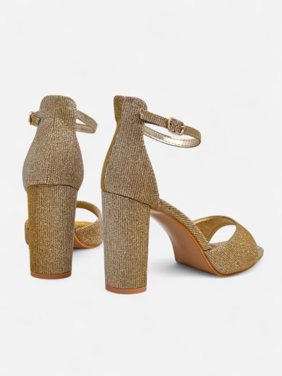 Royalfashion blizgantys moteriški sandalai Rokates
