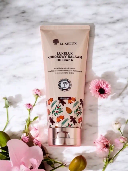 Luxelux Kalėdų kūno balzamas su kokosų kvapu 300 ml