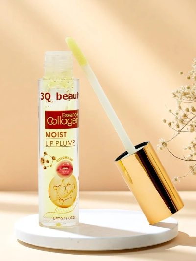 3Q Beauty drėkinamasis lūpų aliejus su kolagenu