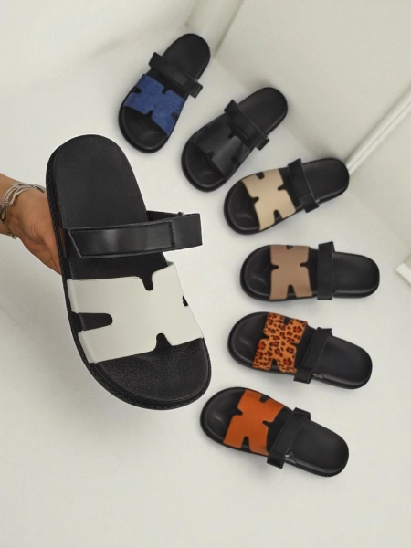 Royalfashion moteriškos ekologiškos odos sandalės FlexiComfi