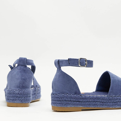 Mėlynos moteriškos „Sitra“ basutės - avalynė