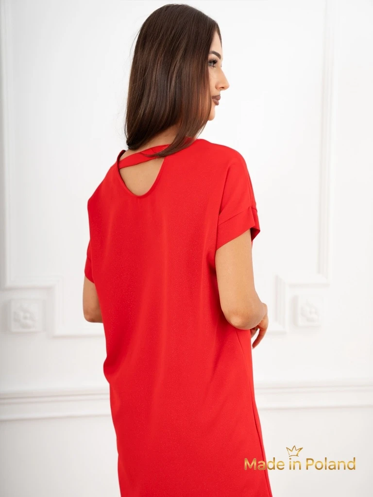 Paprasta moteriška trumpa suknelė „Lady Time“