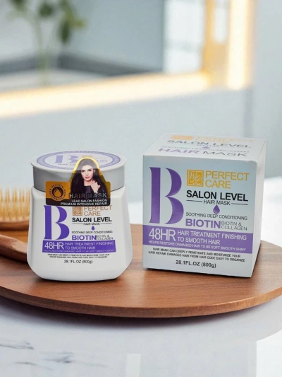 Маска для волос Biotin Collagen Perfect Care Athena – глубокая регенерация 800г
