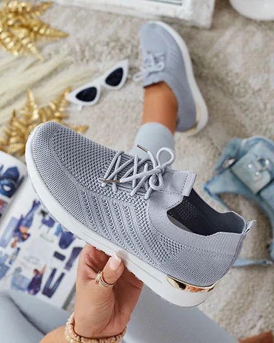 Royalfashion Женские тканевые спортивные туфли Amgent