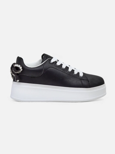 Royalfashion Женские платформенные спортивные кроссовки с бантиком