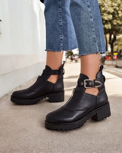 Рабочие ботинки женские стиля Workeri Royalfashion Komowi