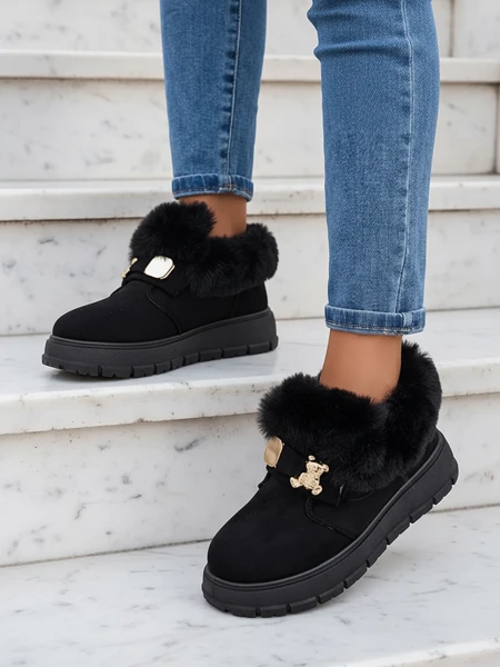 Royalfashion Женские короткие сапоги a'la snow boots Dobis