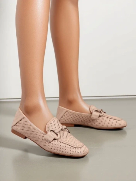 Royalfashion Perforuotos moterų loafers Laamba
