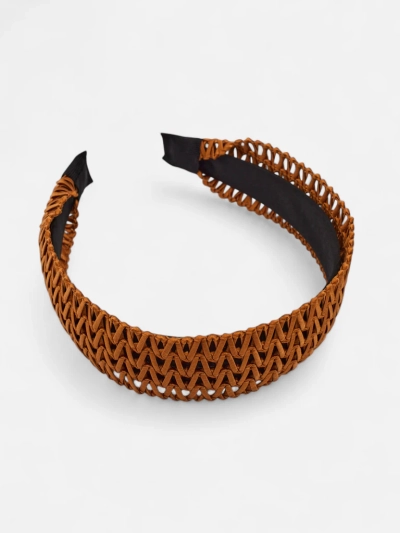 Royalfashion Opaska damska ażurowa pleciona - totalny must-have!