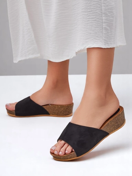 Royalfashion Moteriški žemi wedge sandalai Maderas