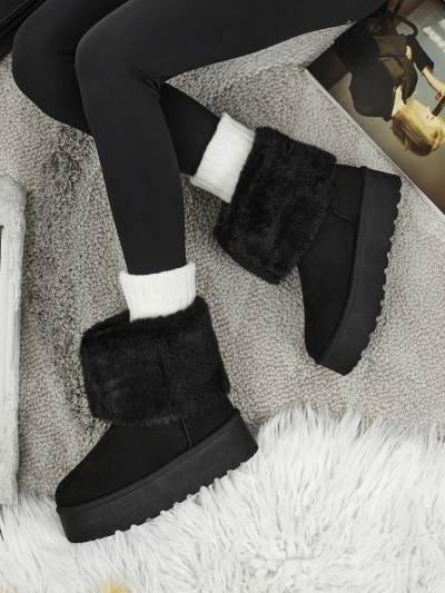 Ботинки a'la снегоходы женские с мехом Irelle