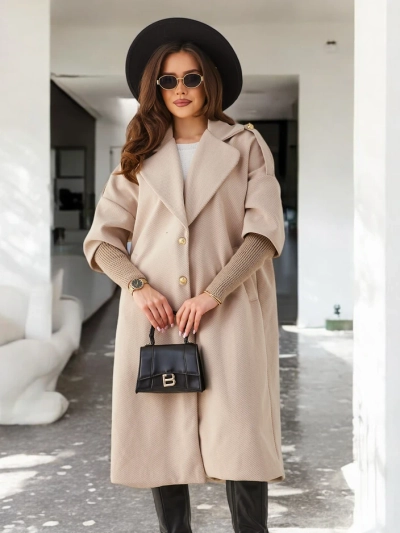 Royalfashion Длинное женское пальто
