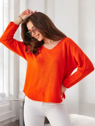 Royalfashion Вискозный тонкий женский свитер