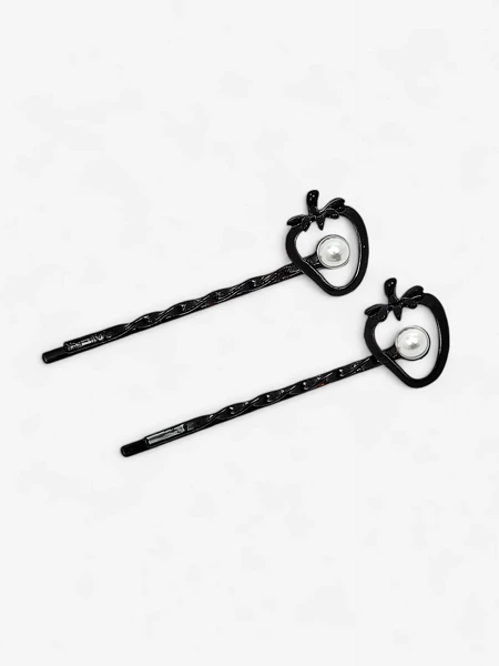 Royalfashion Заколки для волос с клубникой