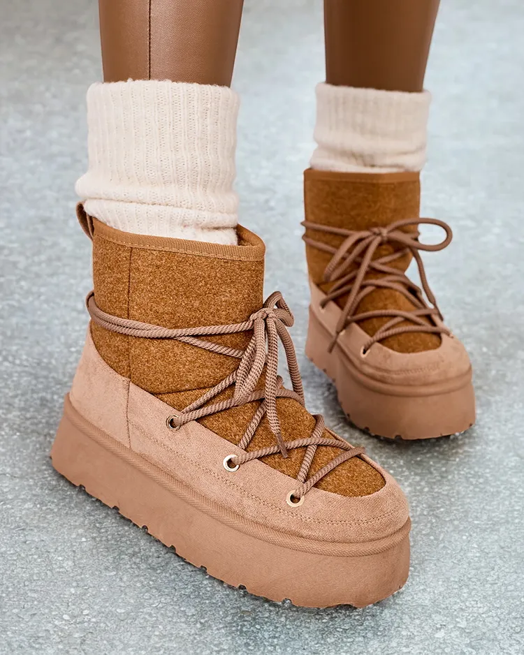 "Royalfashion" Moteriški suvarstomi "Filori" sniego batai