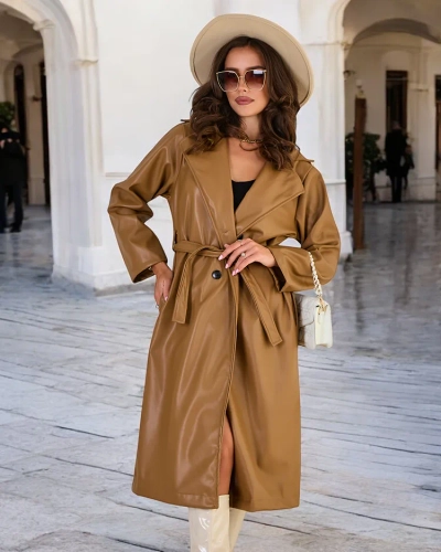 Женское бондарное пальто Royalfashion