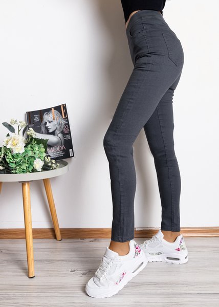Damskie tregginsy w kolorze szarym - Odzież