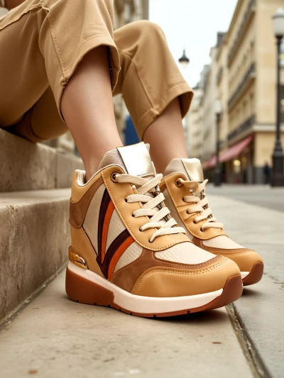 Royalfashion Женские спортивные туфли сHidden Wedge Venixxe