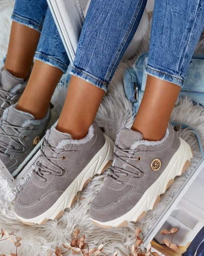 Royalfashion Женские утепленные кроссовки Caromi