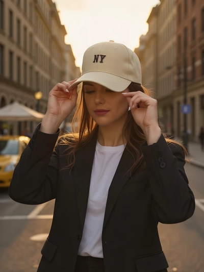Royalfashion Unisex NY beisbolo kepurė