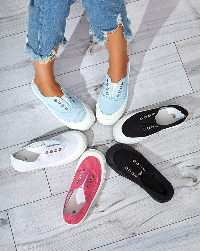 Женские белые кроссовки на толстой подошве Аскол-Обувь