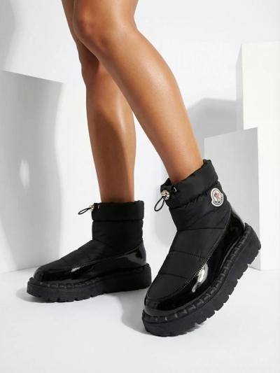 "Royalfashion" Juodos spalvos moteriški sniego batai Ireda