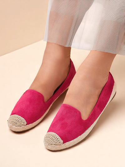 Royalfashion moteriškos espadrilės iš eko zomšos Bombei