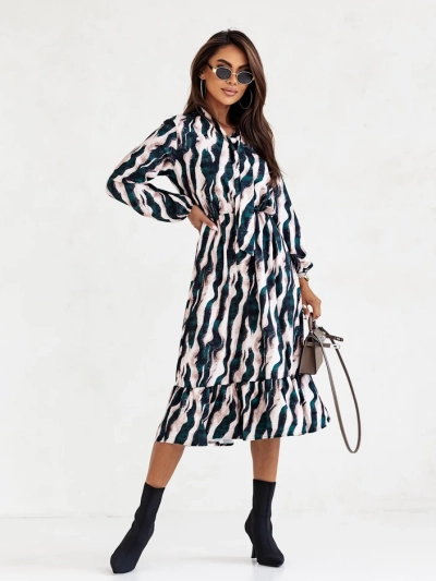 Женское миди-платье Royalfashion с принтом