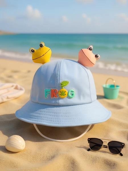 Royalfashion Vaikiška kibiro formos kepurė Su linksmomis aplikacijomis