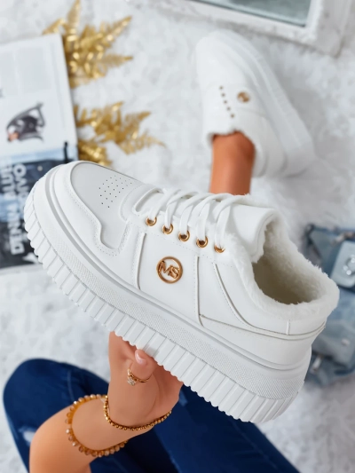 Royalfashion Утепленные женские кроссовки с мехом Rozit