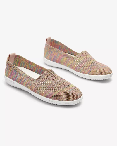 Ažūriniai spalvoto audinio sportbačiai Sadola - Avalynė