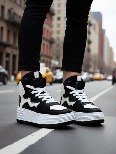 Royalfashion Высокие женские спортивные туфли Quiedy